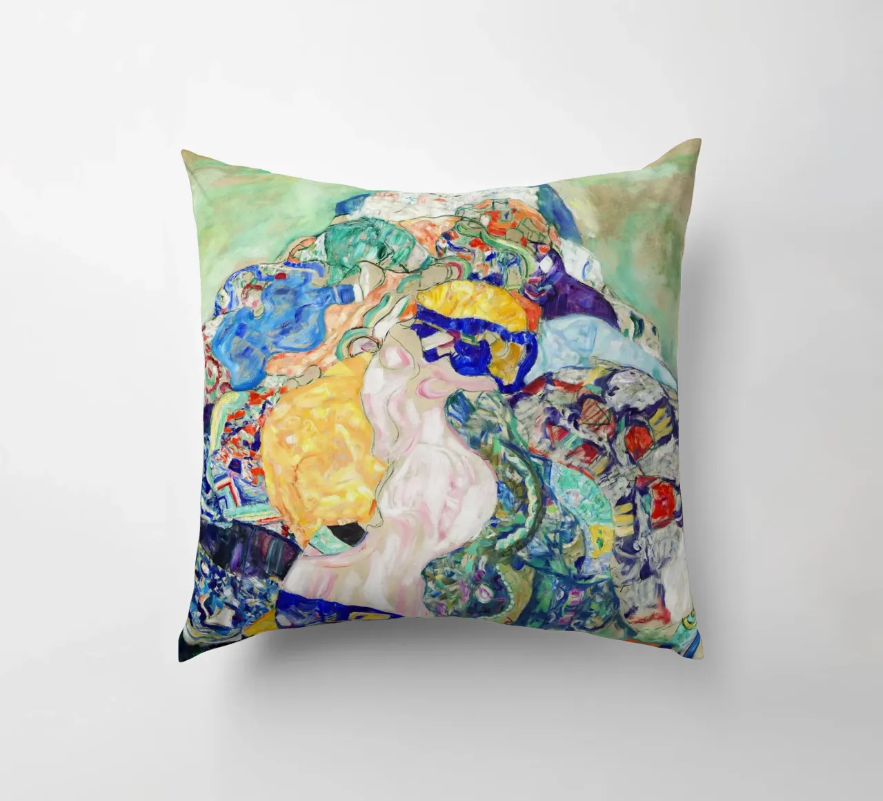 Gustav Klimt’s Baby (Cradle) 1917 cuscino da Gustav Klimt ART Prints