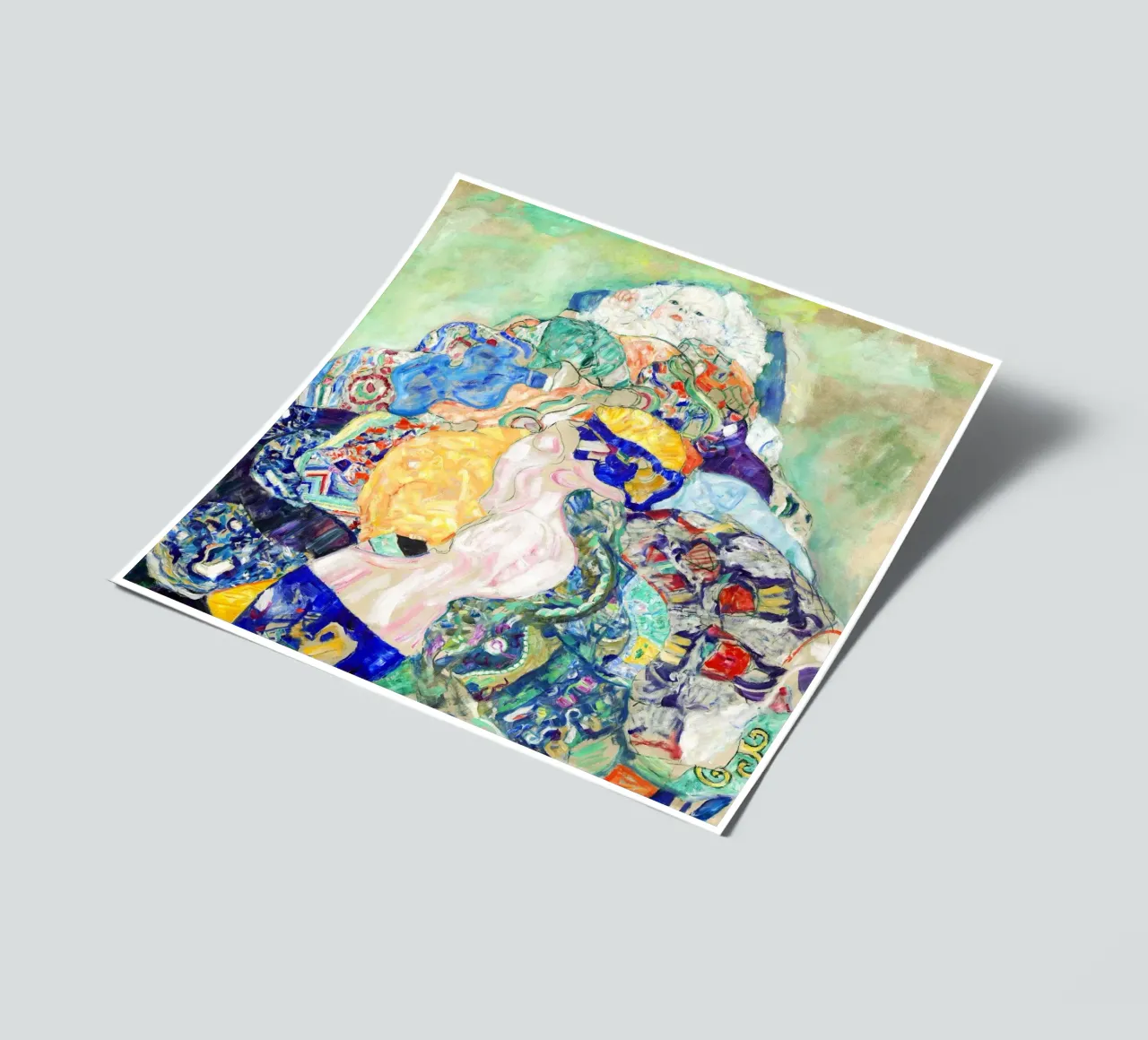 Gustav Klimt’s Baby (Cradle) 1917 foglio adesivo da Gustav Klimt ART Prints