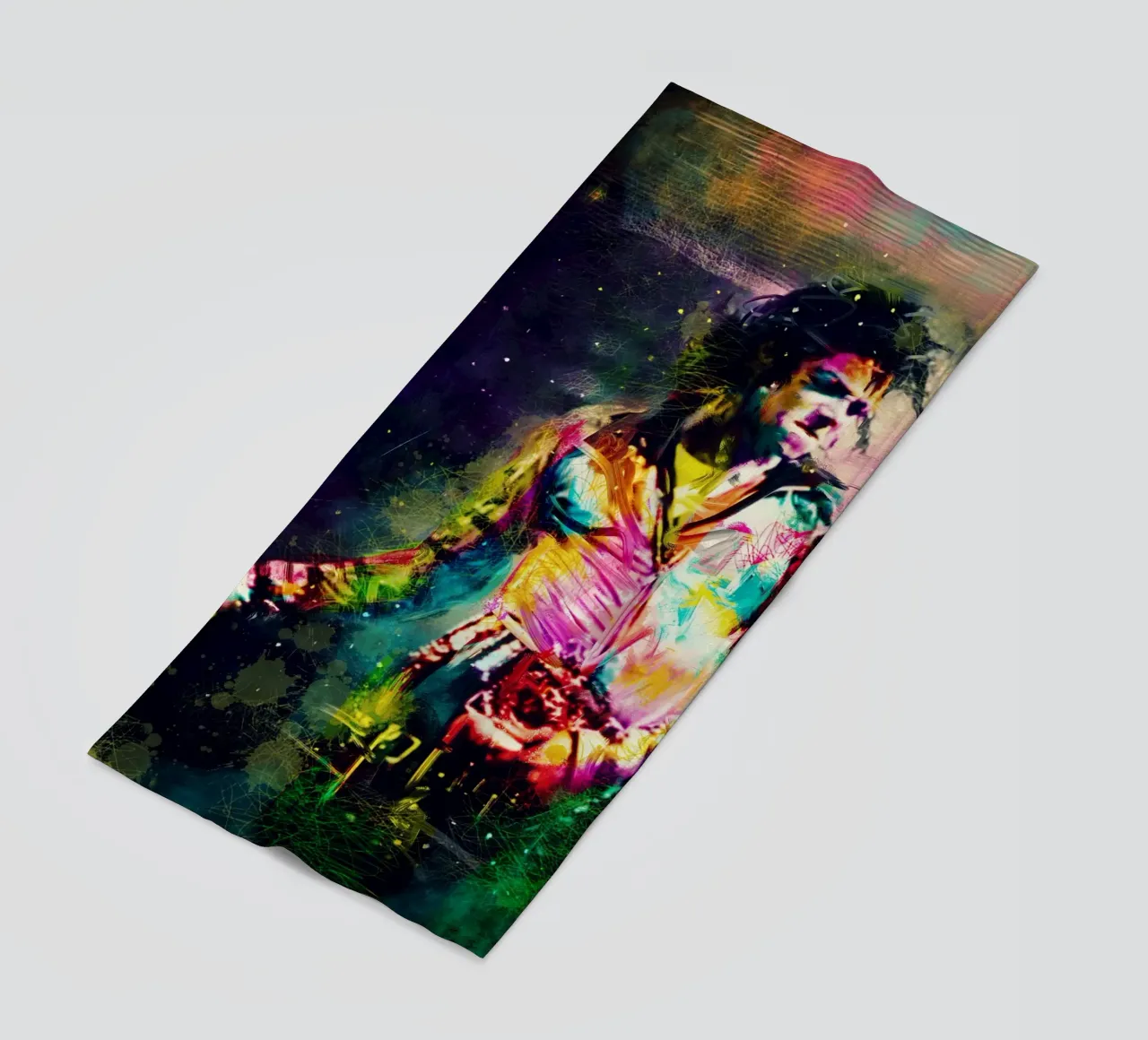 Iconic Michael Jackson colorful pop art telo mare da Hantamrata