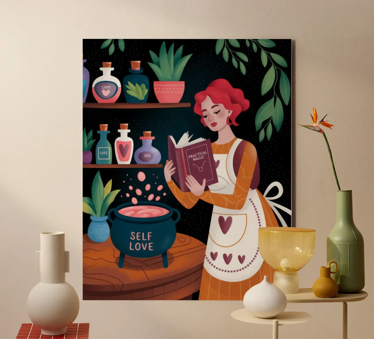Self-Love Potion forex plate by Fine Sanctuary