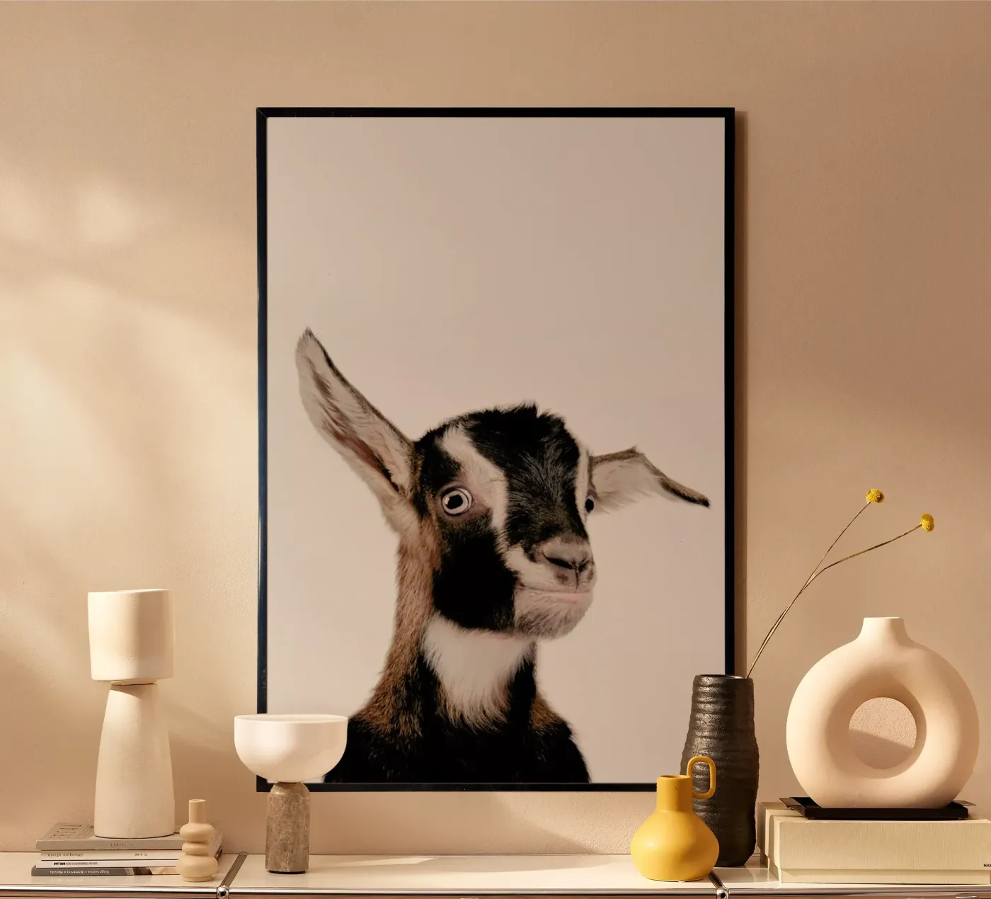 Goat poster van Paws & Claws