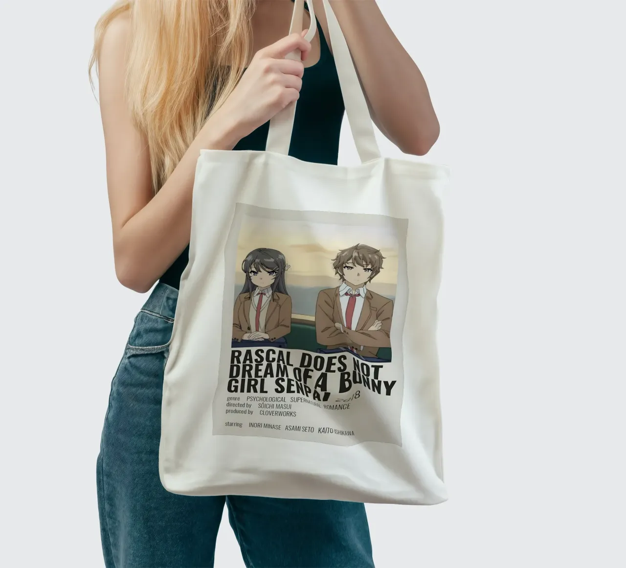 RASCAL DOES NOT DREAM OF A BUNNY GIRL SENPAI 2018 borsa in juta da Totoya