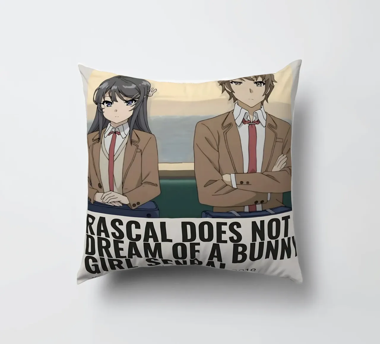 RASCAL DOES NOT DREAM OF A BUNNY GIRL SENPAI 2018 cuscino da Totoya