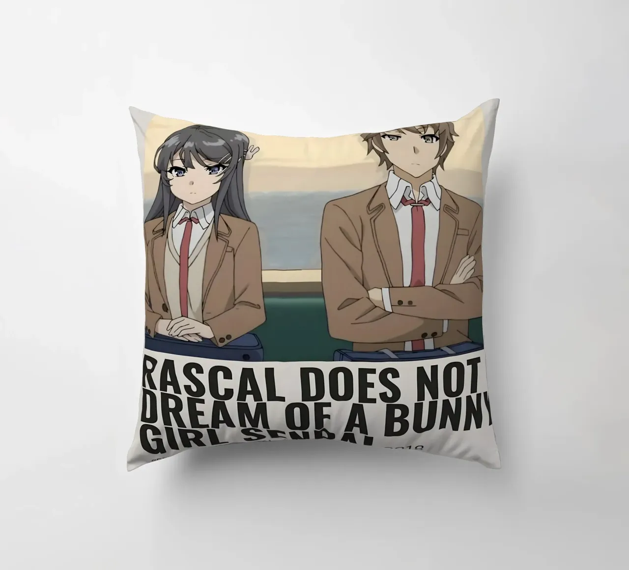 RASCAL DOES NOT DREAM OF A BUNNY GIRL SENPAI 2018 cuscino da Totoya
