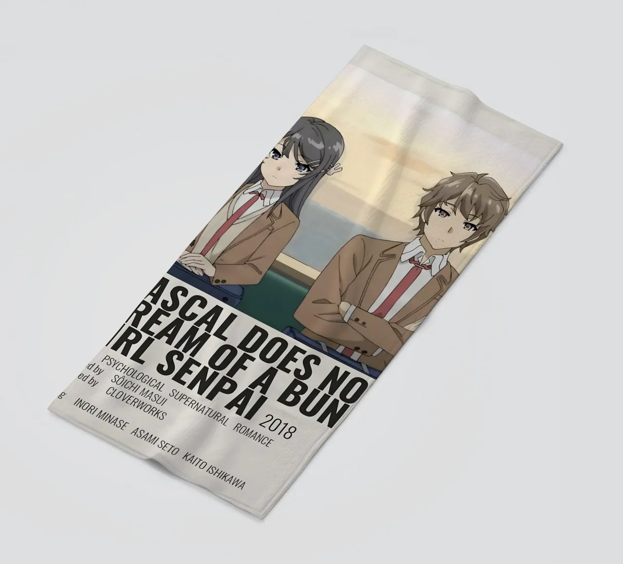 RASCAL DOES NOT DREAM OF A BUNNY GIRL SENPAI 2018 telo mare da Totoya