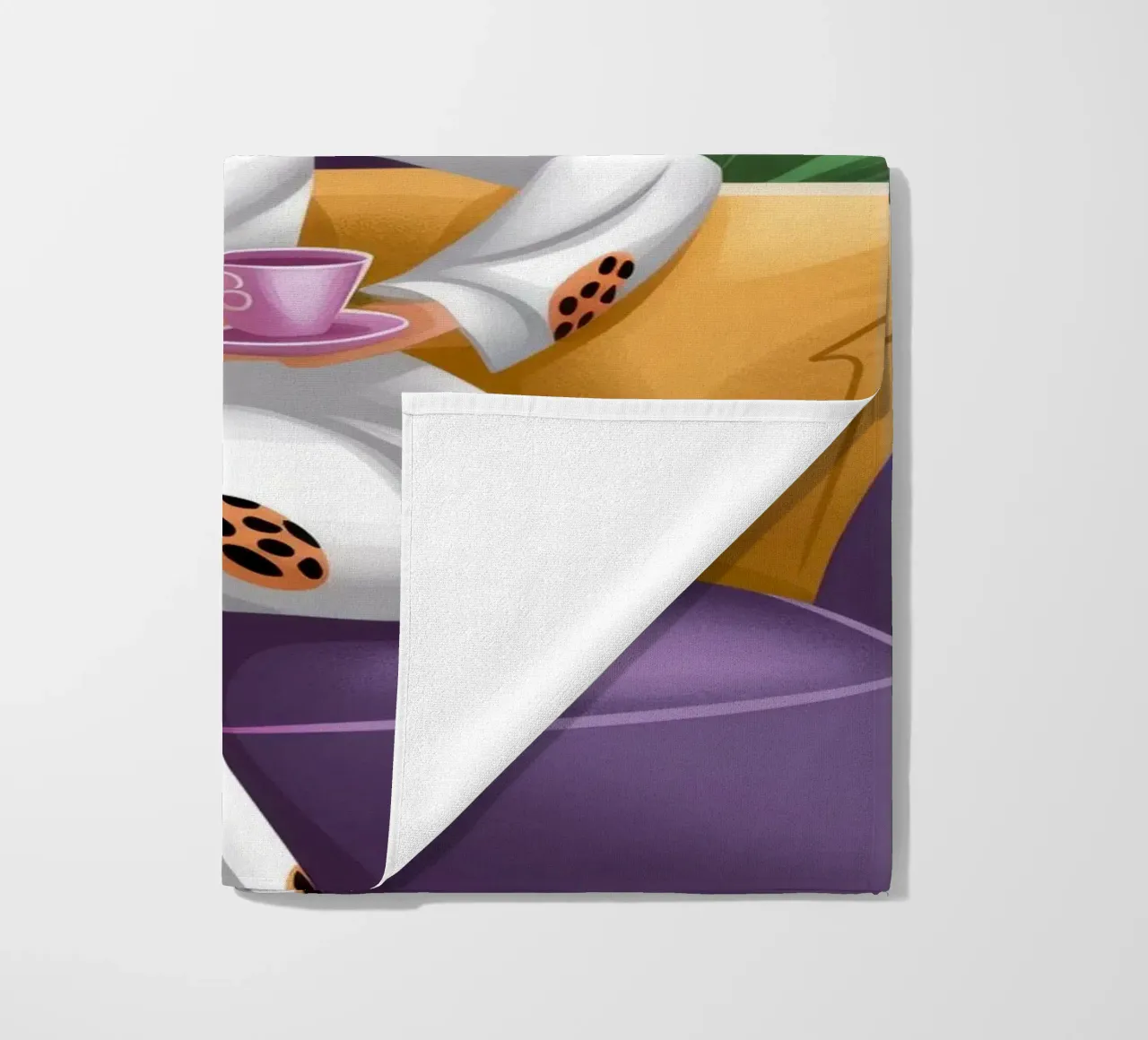 Leopard Print Leisure beach towel by Fine Sanctuary