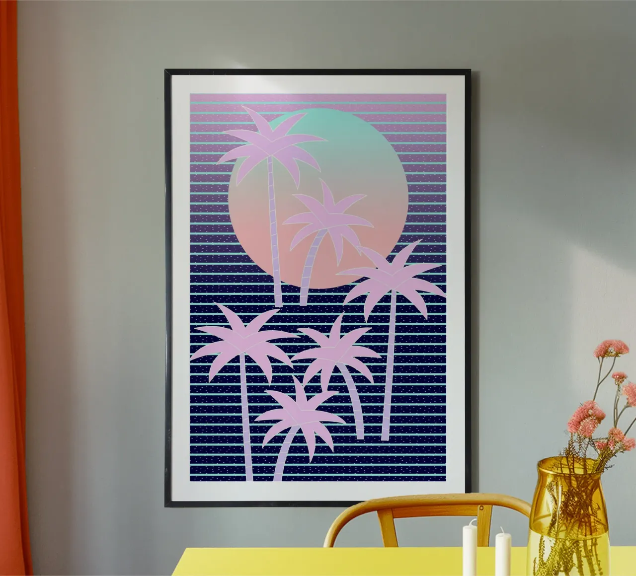 Ciao Miami Moonlight carta hahnemühle da SilverPegasus