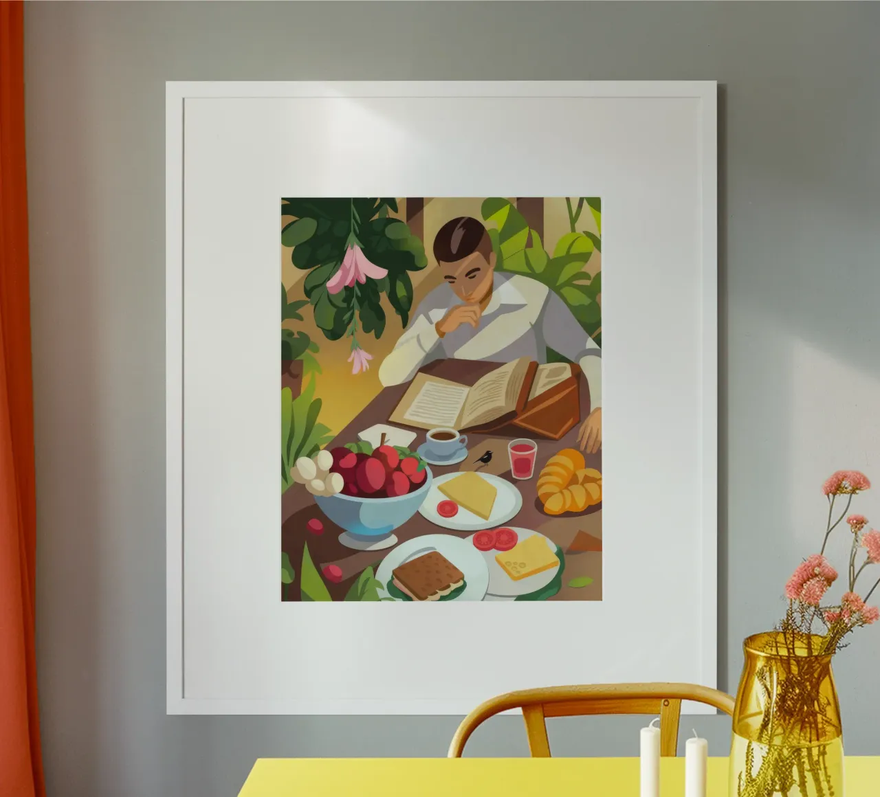 Colazione Studio Bliss poster da Fine Sanctuary
