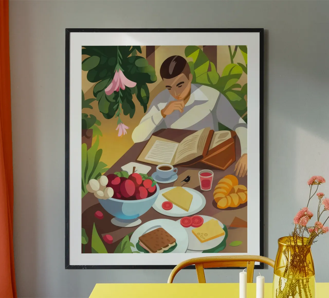 Colazione Studio Bliss poster da Fine Sanctuary