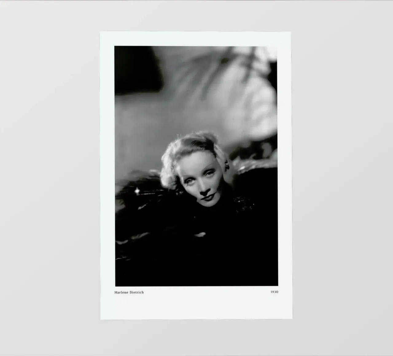 Marlene Dietrich pellicola backlit da ARTOTHEK