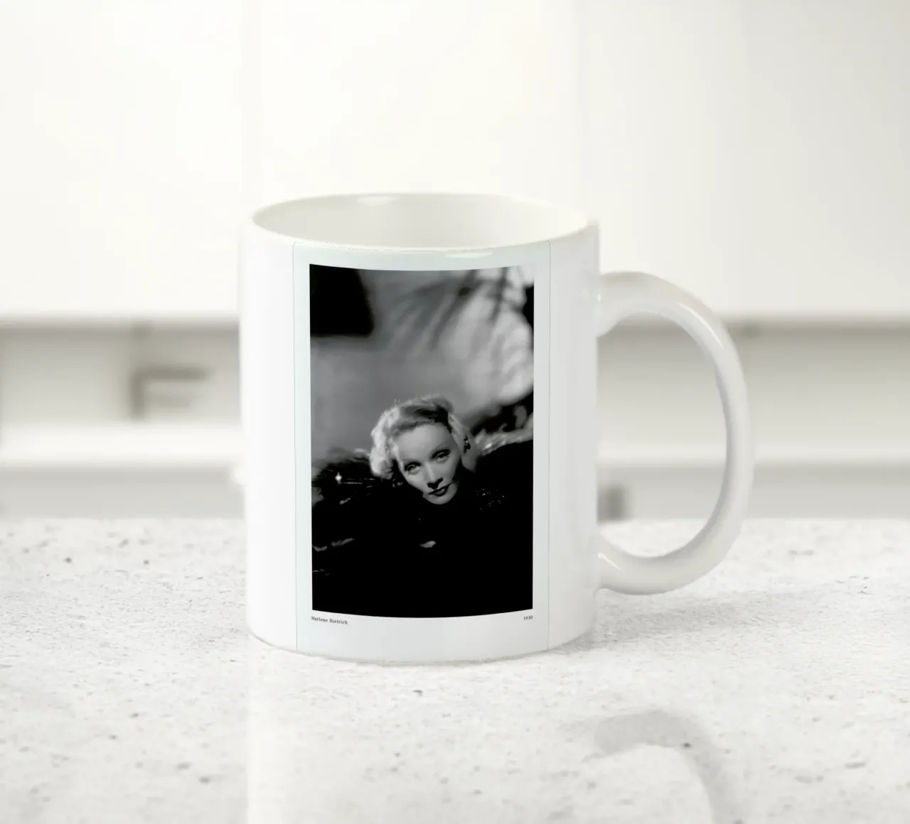 Marlene Dietrich tazza in ceramica da ARTOTHEK