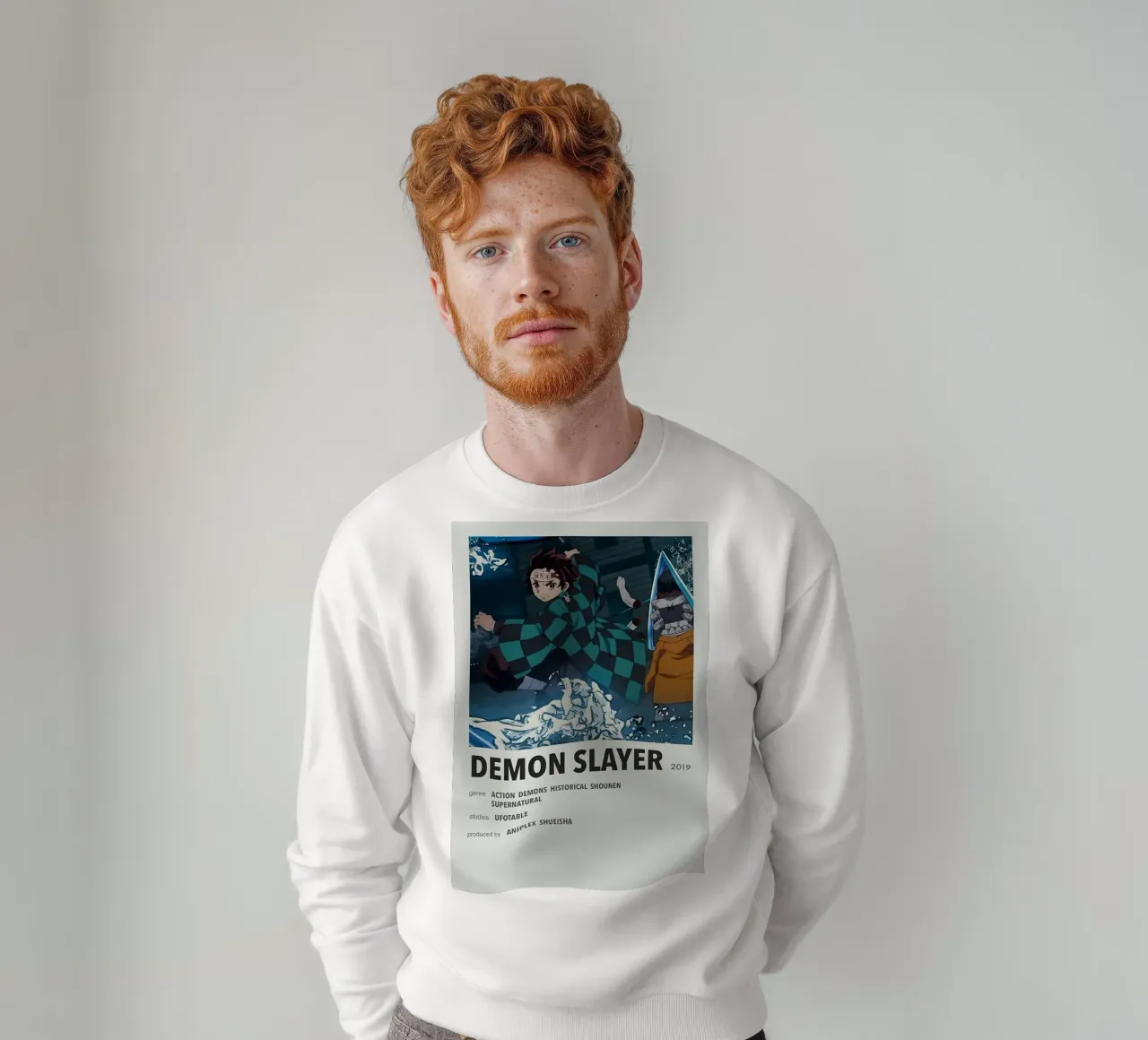 DEMON SLAYER  2019 felpa da Totoya