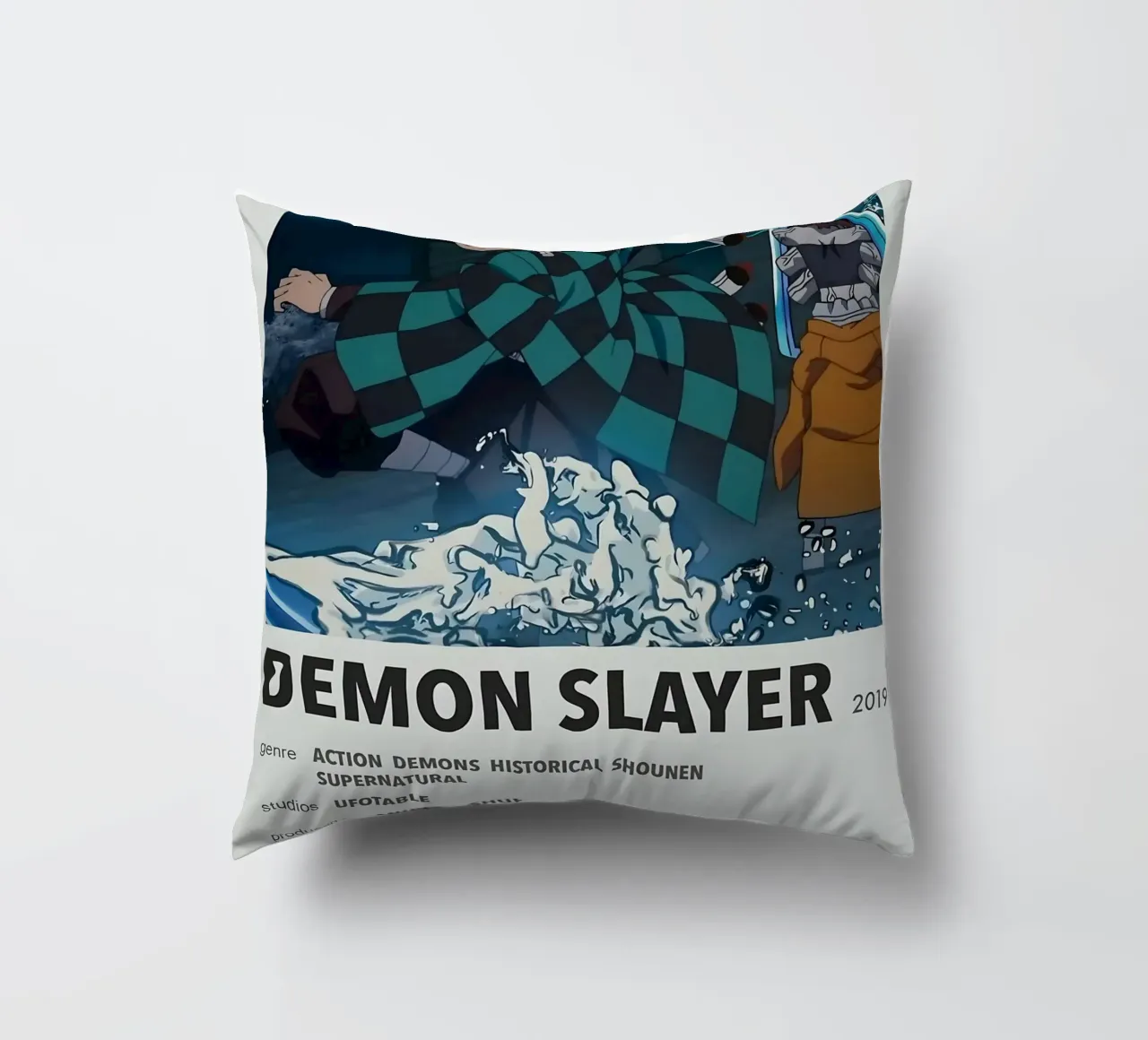 DEMON SLAYER  2019 decorative cushion by Totoya
