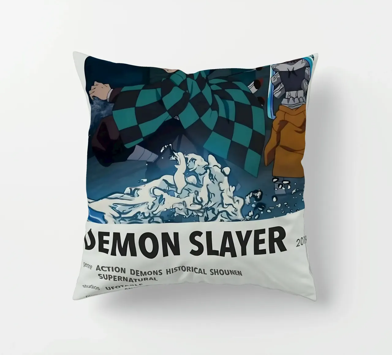 DEMON SLAYER  2019 decorative cushion by Totoya