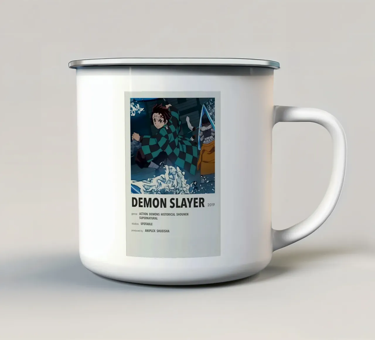 DEMON SLAYER  2019 tazza in smalto da Totoya