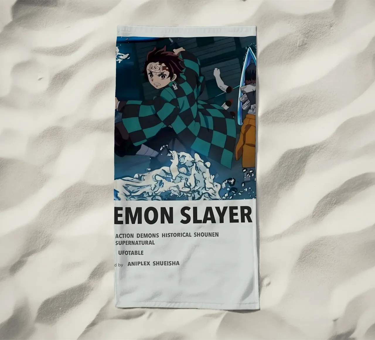 DEMON SLAYER  2019 beach towel by Totoya