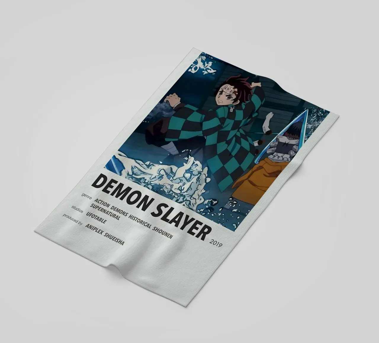 DEMON SLAYER  2019 beach towel by Totoya