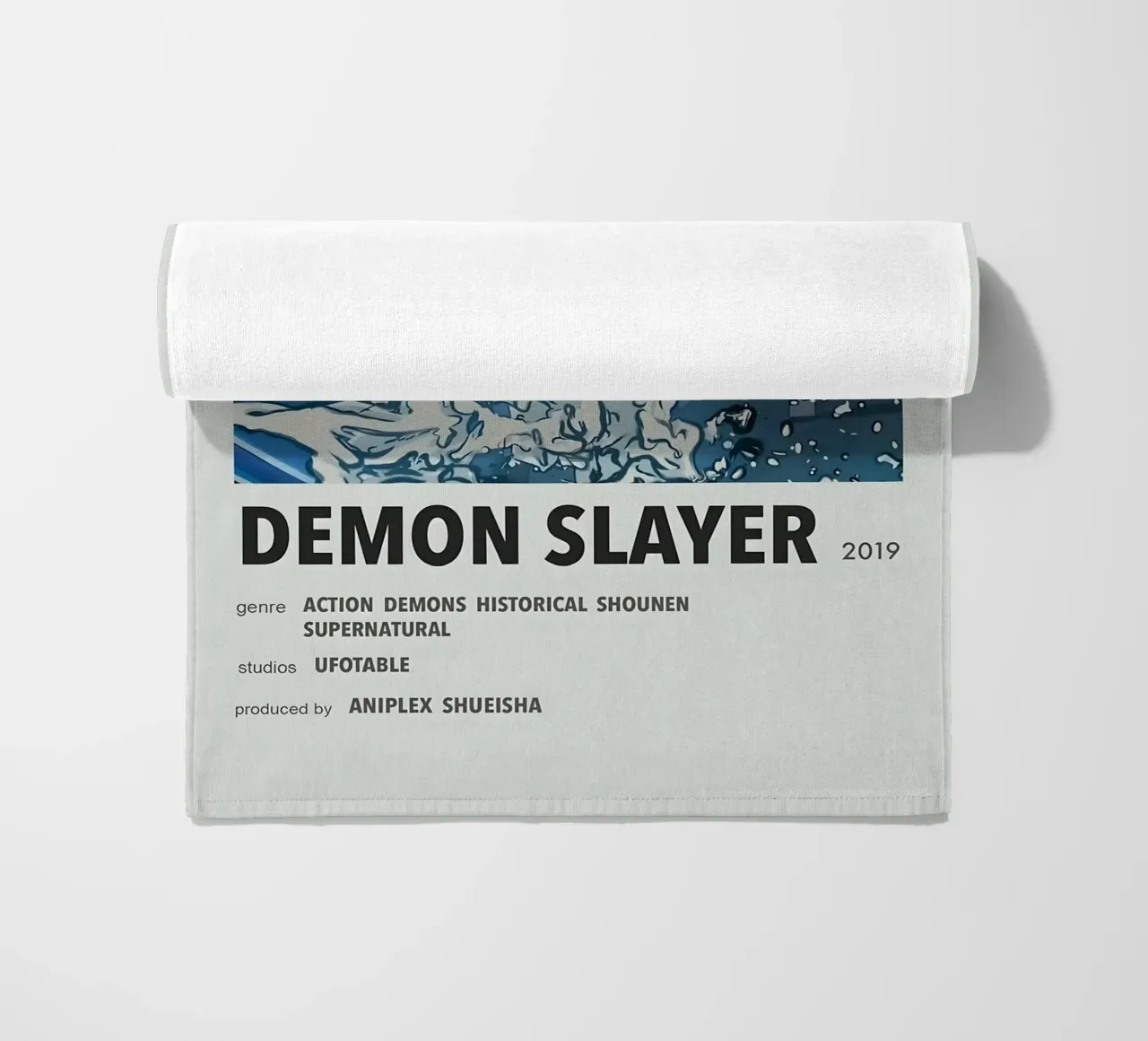 DEMON SLAYER  2019 beach towel by Totoya
