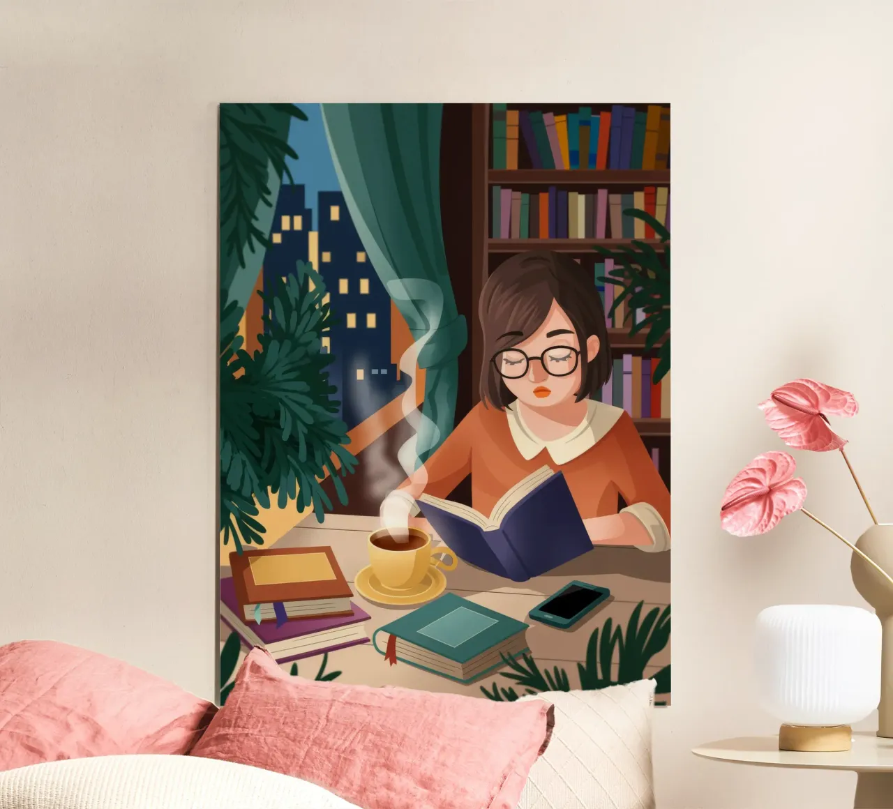 Ethereal Reading Sanctuary hahnemühle by Fine Sanctuary