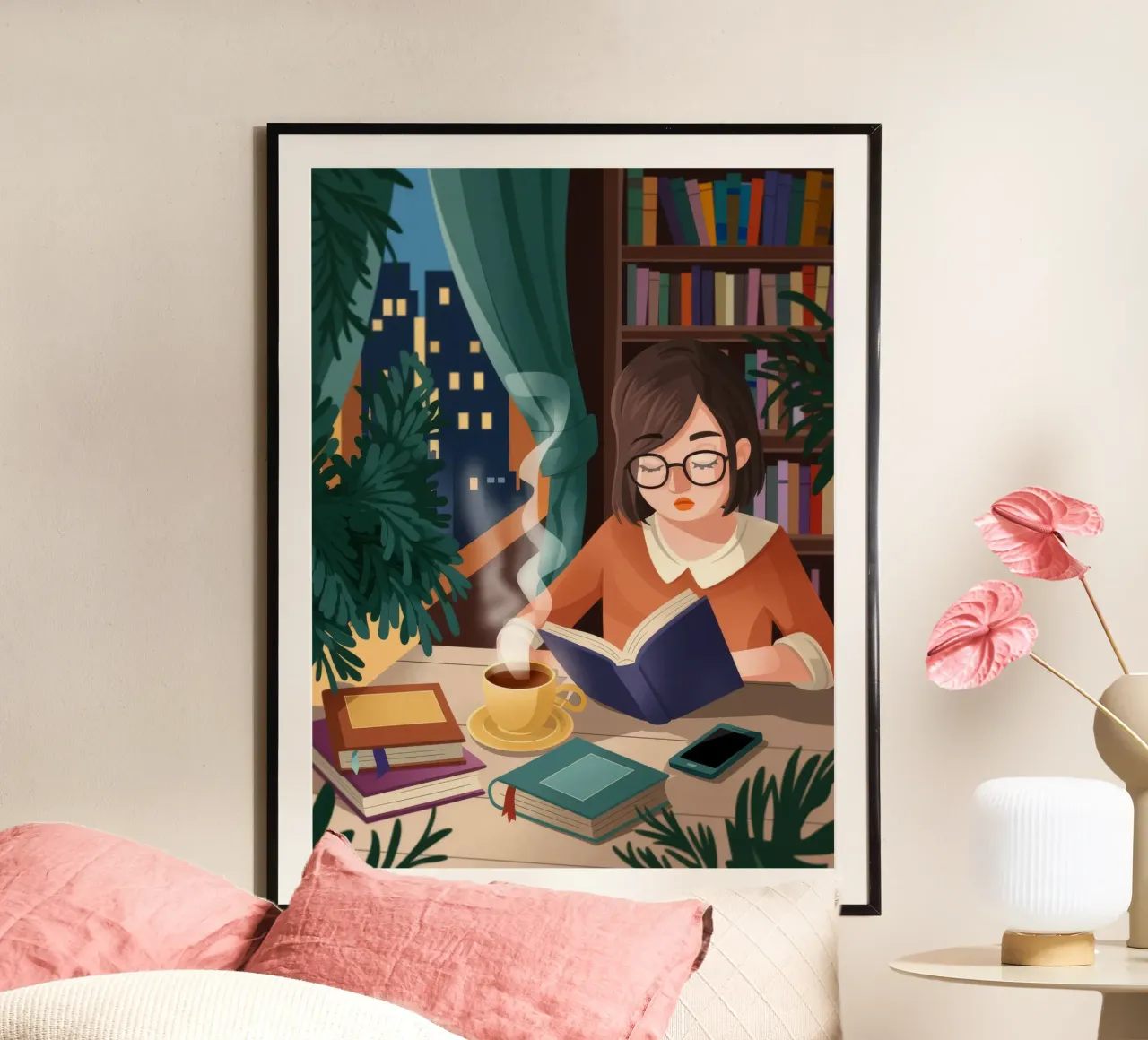 Ethereal Reading Sanctuary hahnemühle by Fine Sanctuary