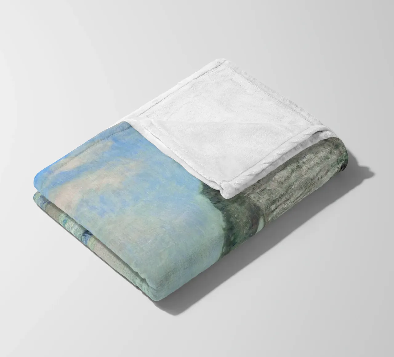Le scogliere di Étretat di Claude Monet (1885) coperta in pile da Venus Art