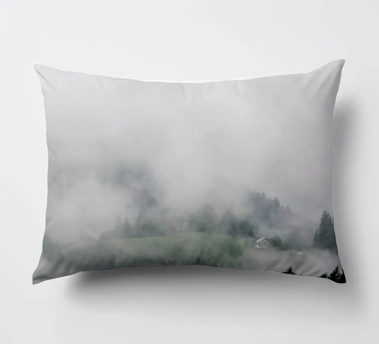 The House in the Mountains cuscino da Studio Nahili