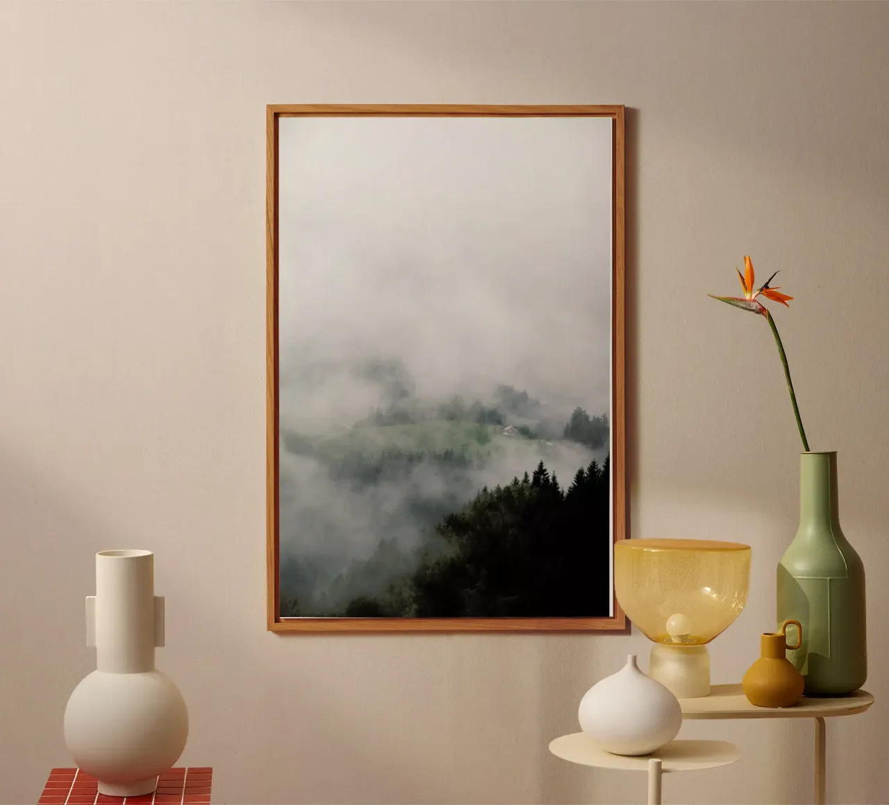 The House in the Mountains alluminio dibond da Studio Nahili