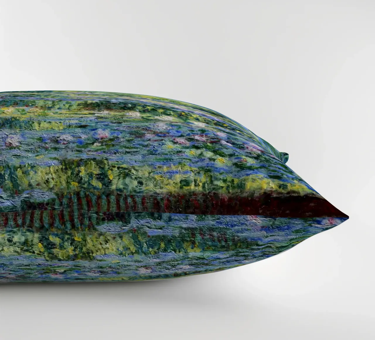 Ninfee e ponte giapponese di Claude Monet (1899) cuscino da Venus Art