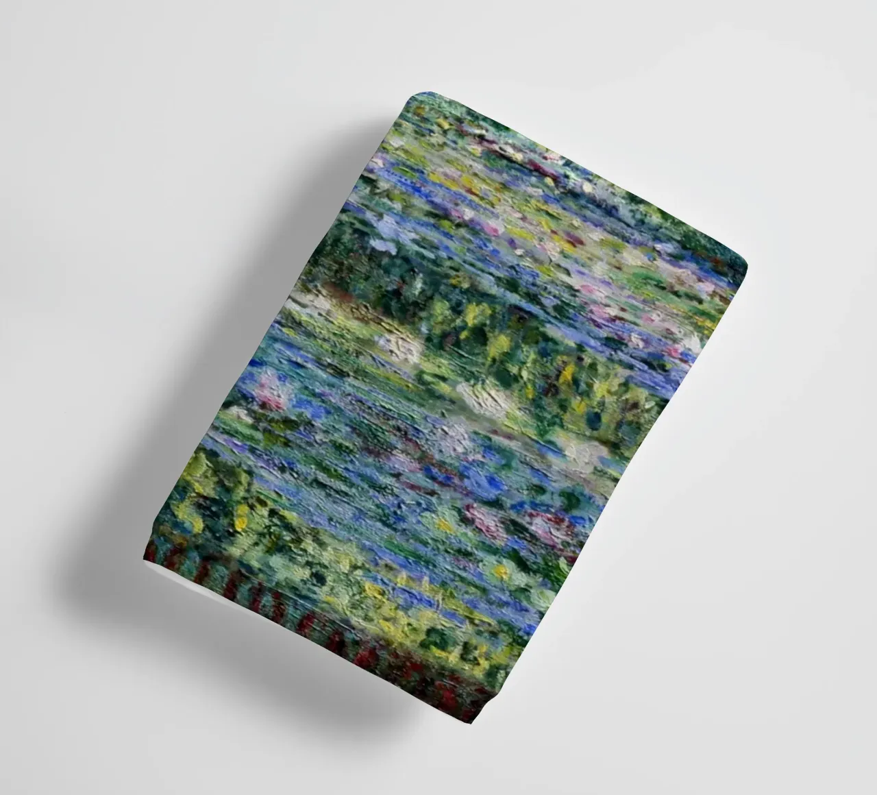 Ninfee e ponte giapponese di Claude Monet (1899) asciugamano da bagno da Venus Art