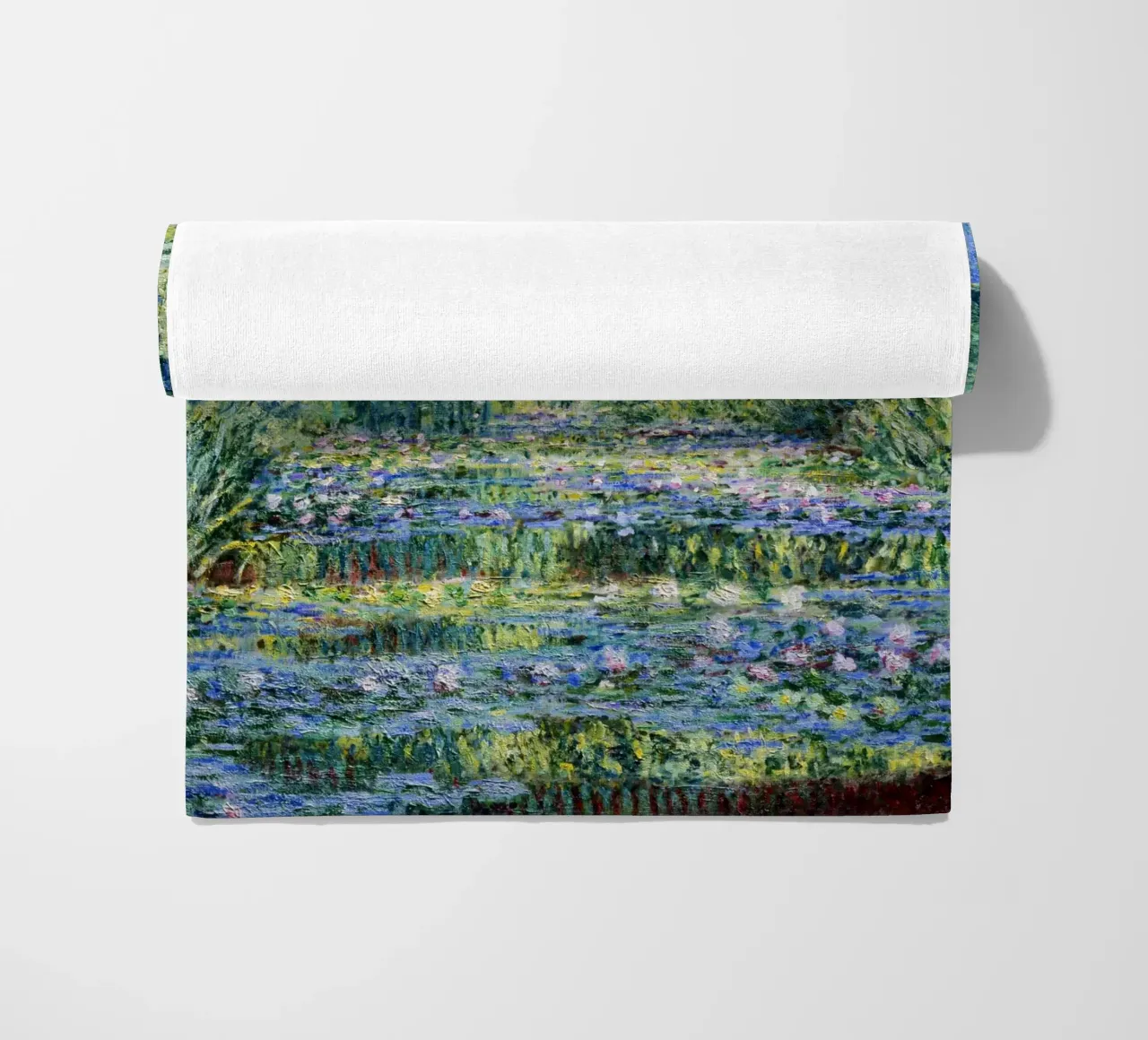 Ninfee e ponte giapponese di Claude Monet (1899) telo mare da Venus Art