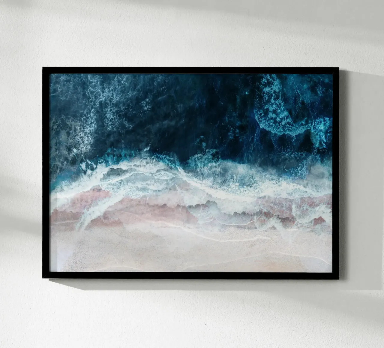 Blue Sea II poster by Nadjaa