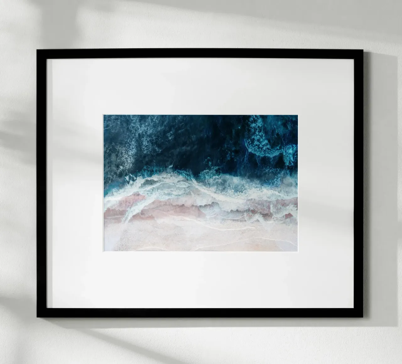 Blue Sea II poster by Nadjaa