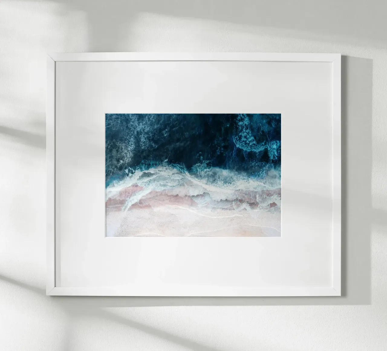 Blue Sea II poster by Nadjaa