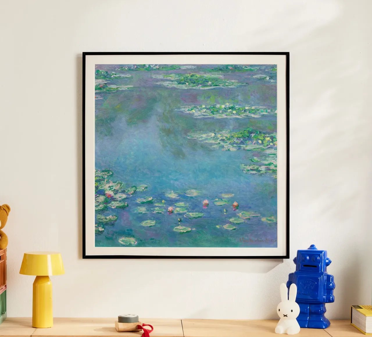 Ninfee (1840-1926) di Claude Monet carta hahnemühle da Venus Art