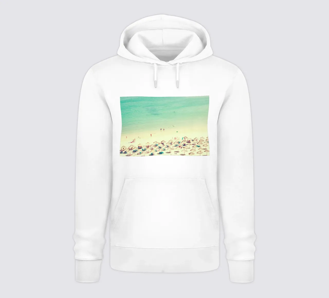 beach life felpa con cappuccio da Ingrid Beddoes