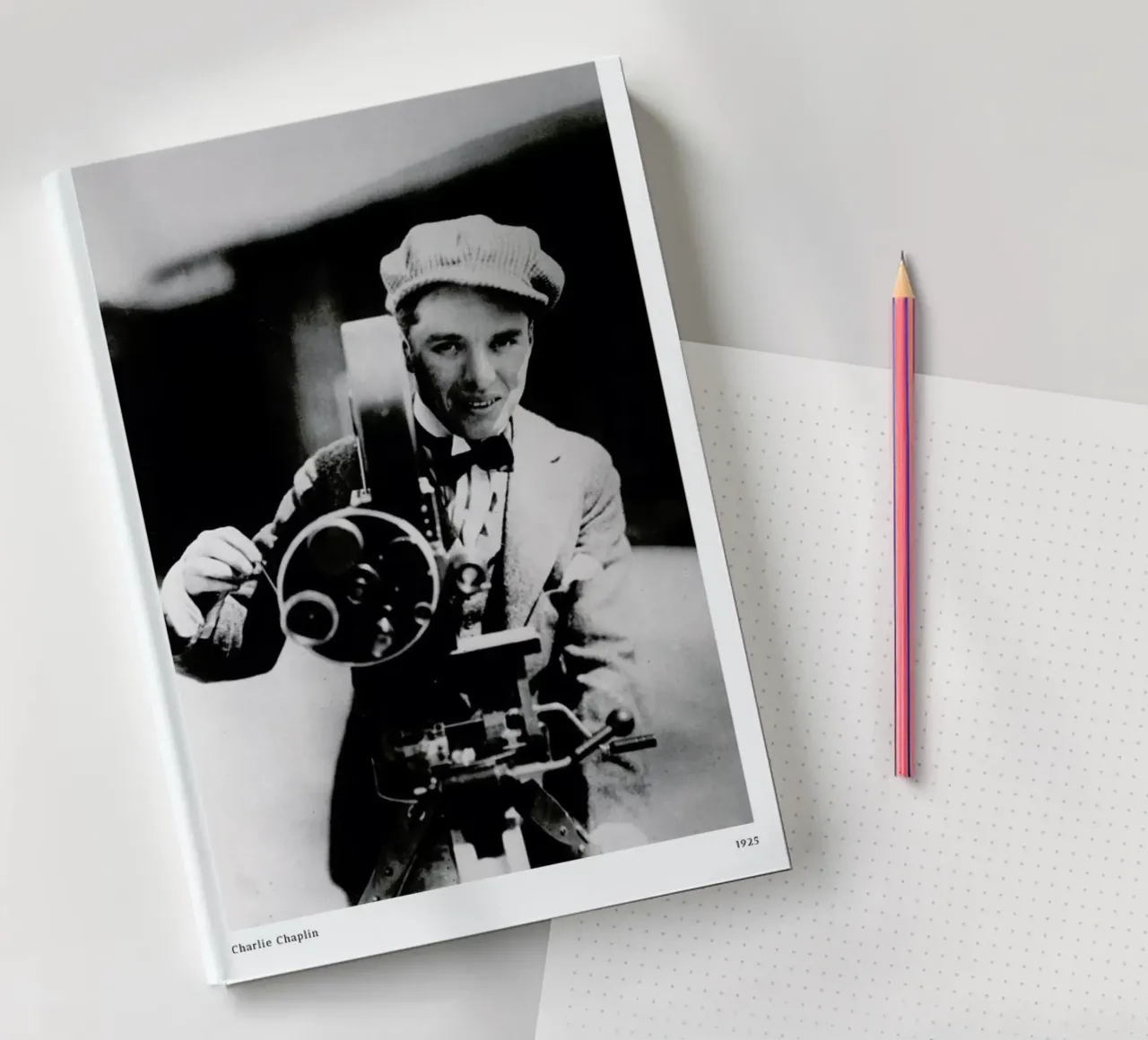 Charlie Chaplin notebook by ARTOTHEK