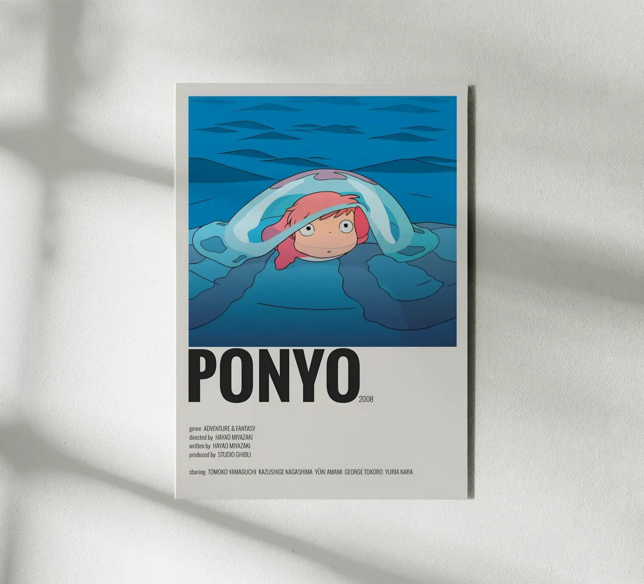 PONYO 2008 alluminio dibond da Totoya