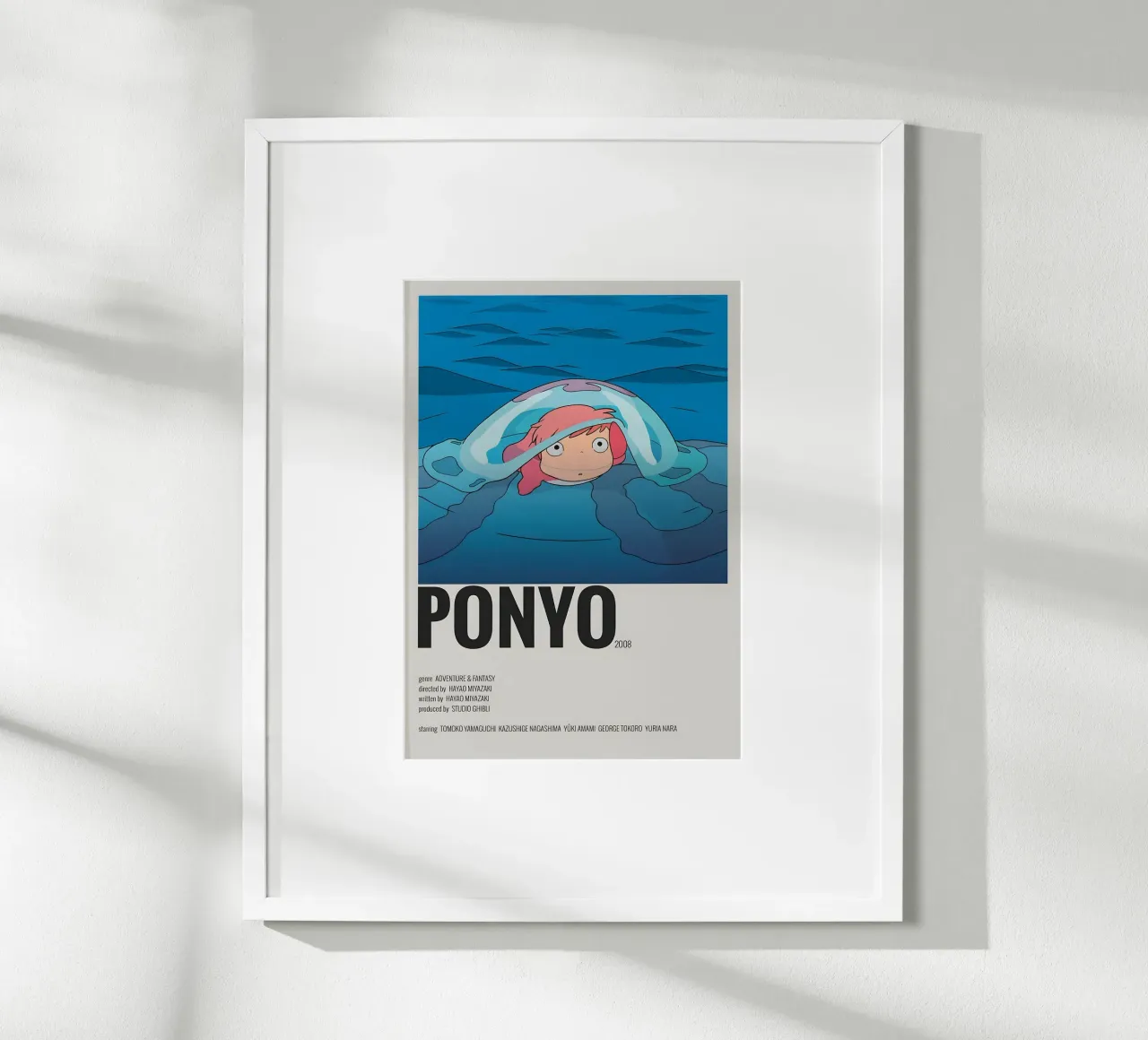 PONYO 2008 carta hahnemühle da Totoya