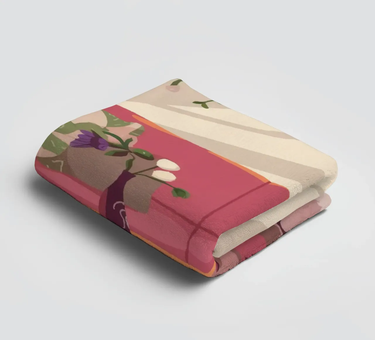 Gezellige woonkamer badhanddoek van Fine Sanctuary