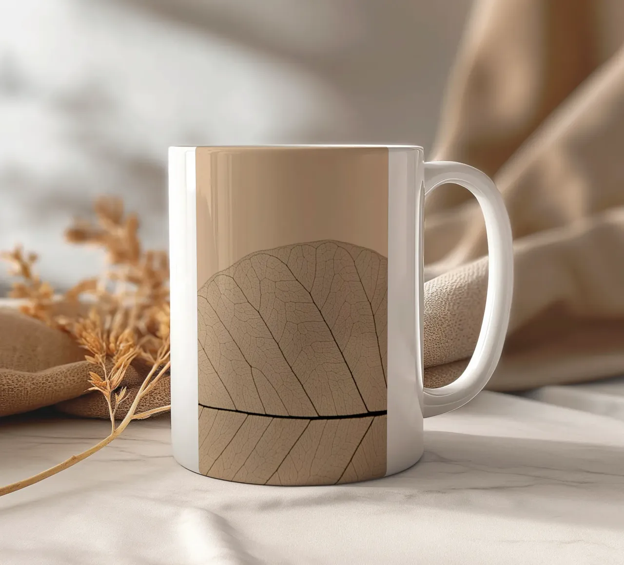 Veins of Life 3 - Champagne Hues tazza in ceramica da Studio Nahili