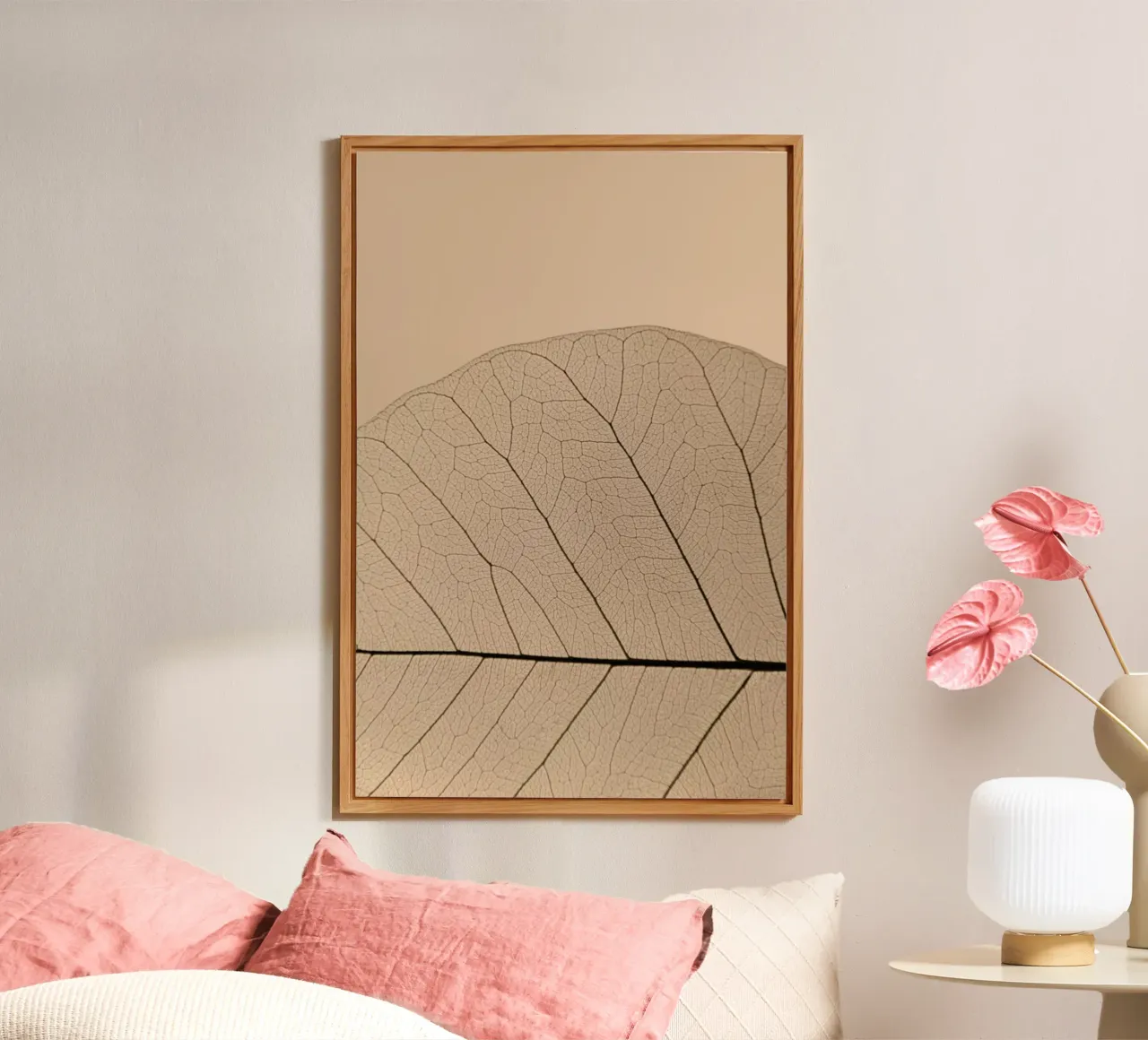 Veins of Life 3 - Champagne Hues alu-dibond by Studio Nahili
