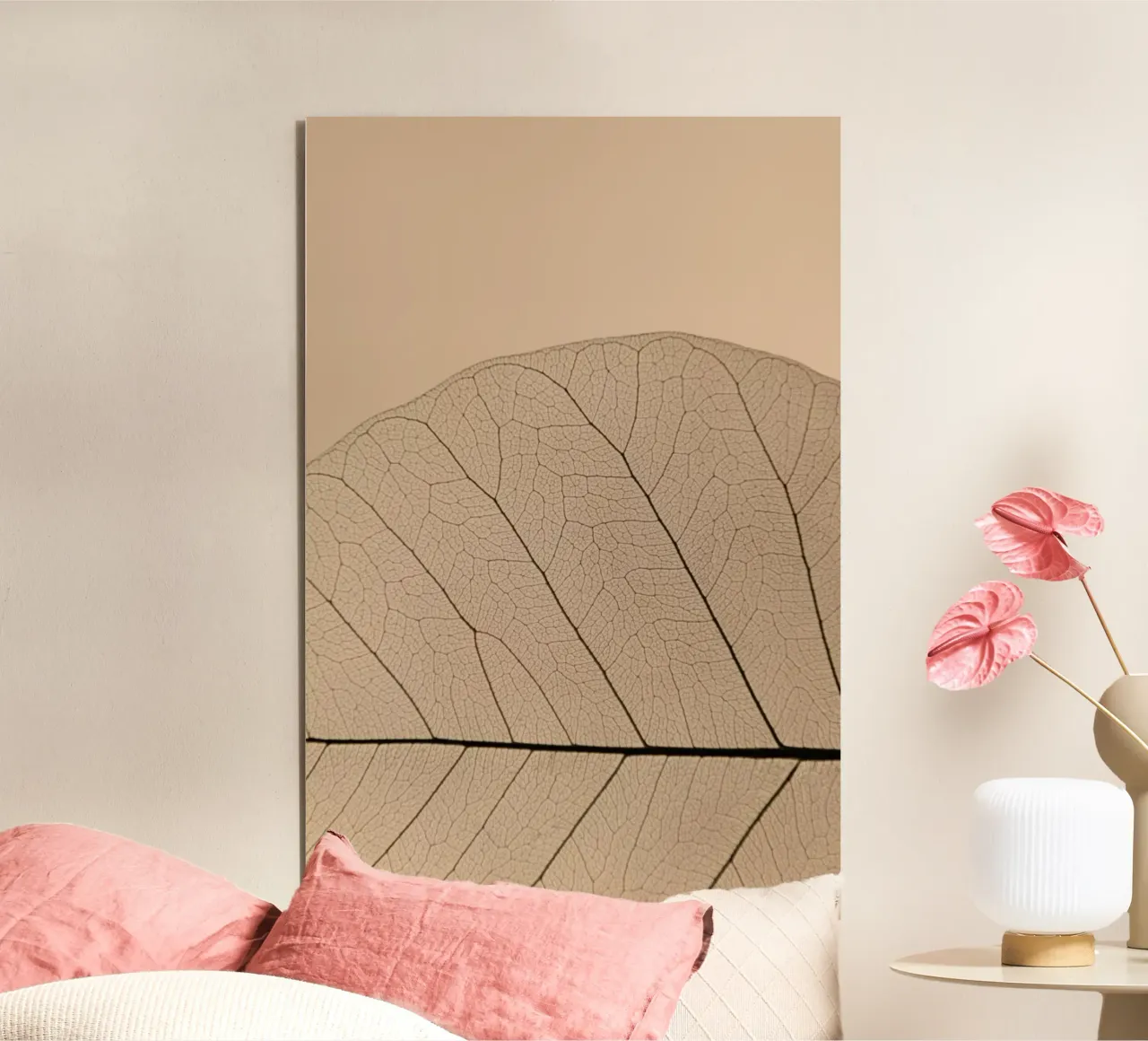 Veins of Life 3 - Champagne Hues alu-dibond by Studio Nahili