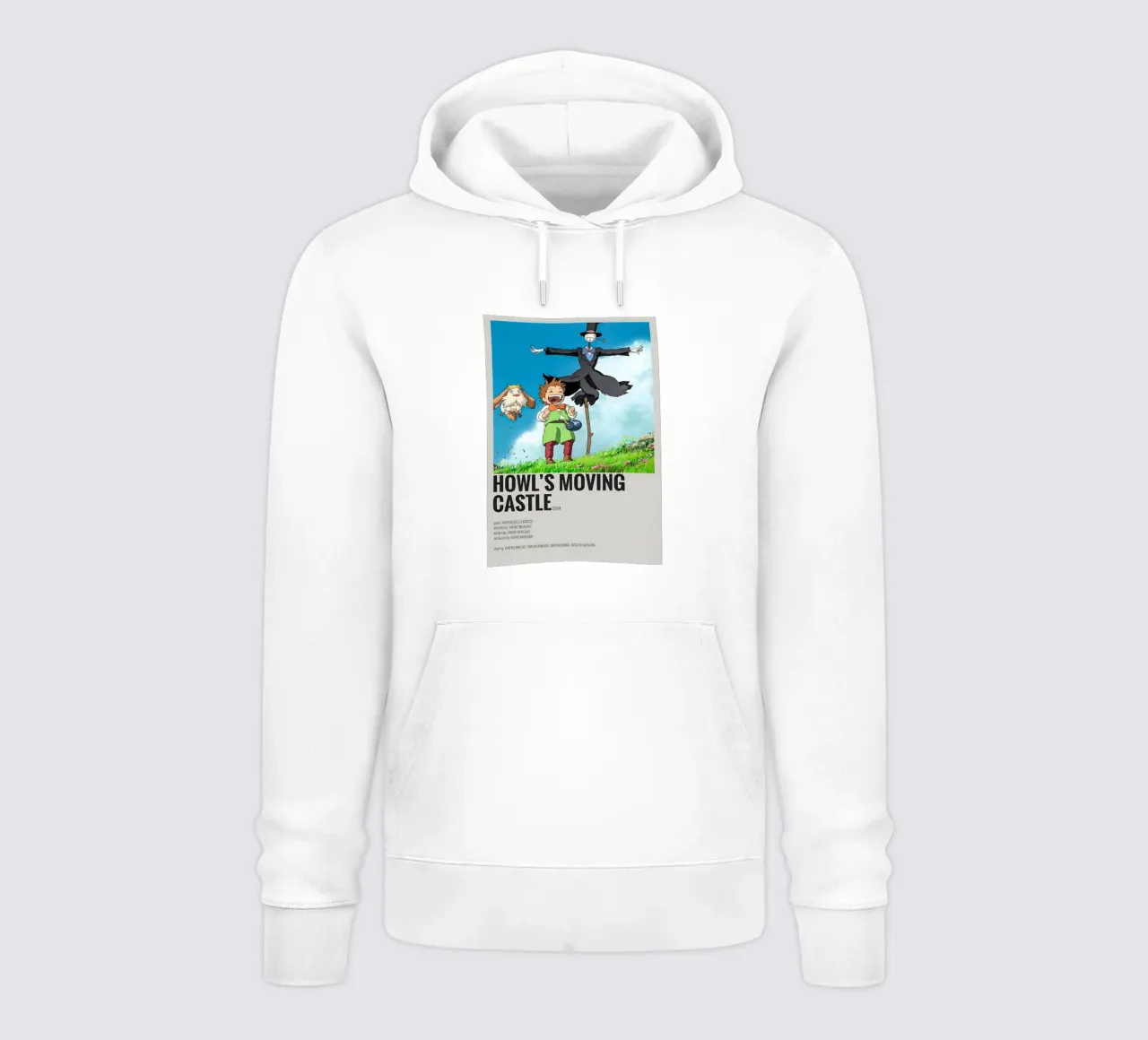 HOWL'S MOVING CASTLE  2004 felpa con cappuccio da Totoya