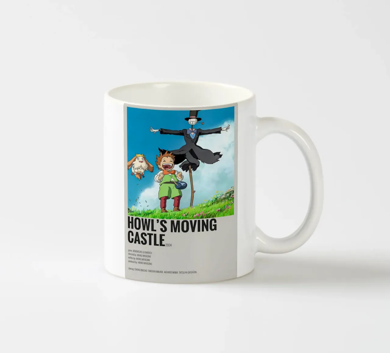 HOWL'S MOVING CASTLE  2004 tazza in ceramica da Totoya