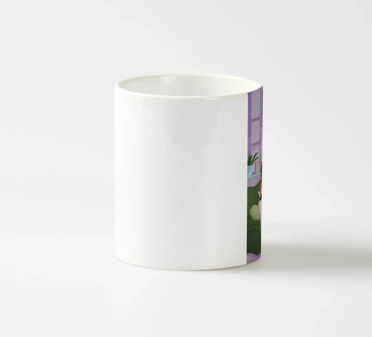 Spazio di lettura rilassante tazza in ceramica da Fine Sanctuary