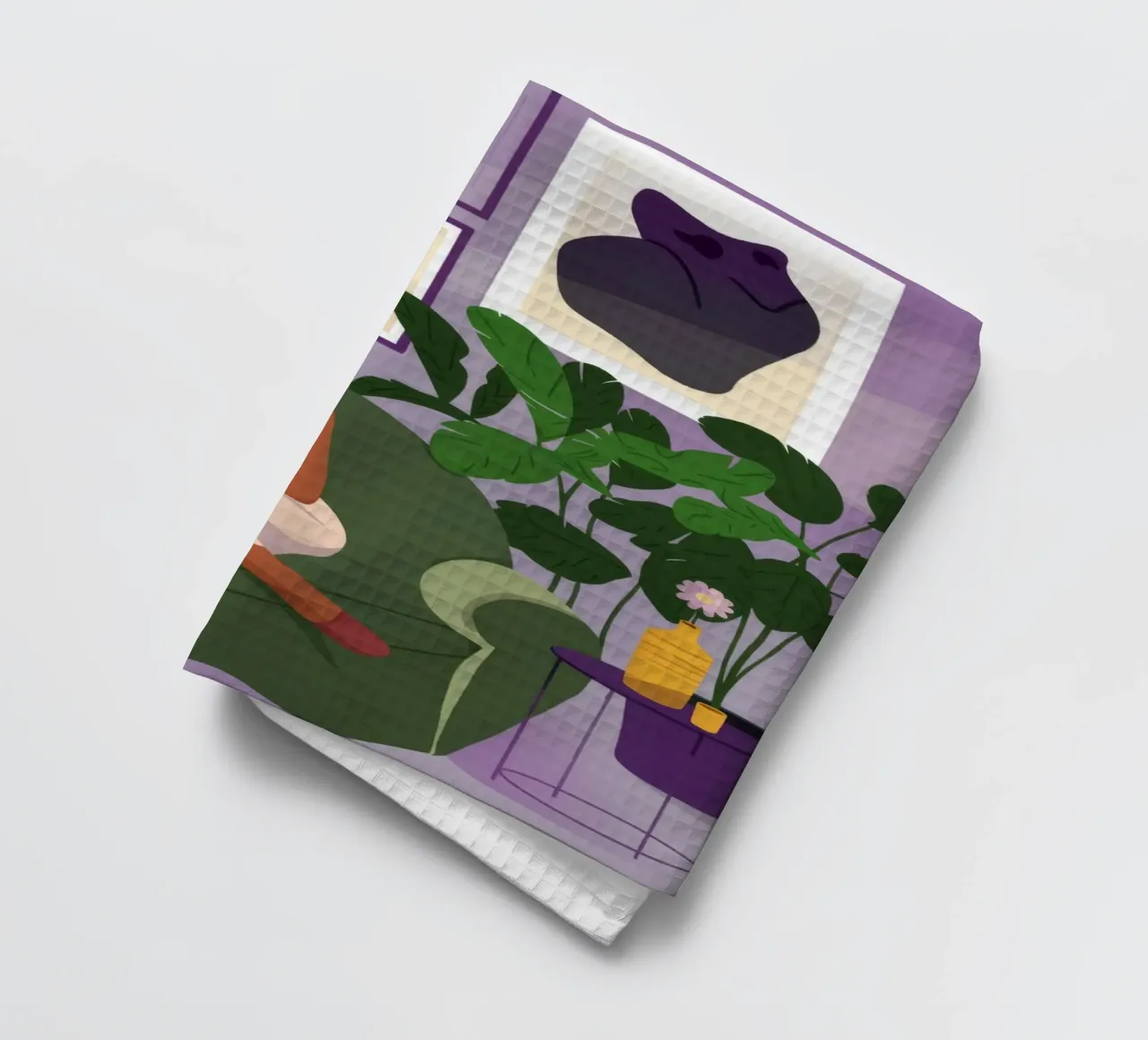 Espace de lecture relaxant torchon de Fine Sanctuary