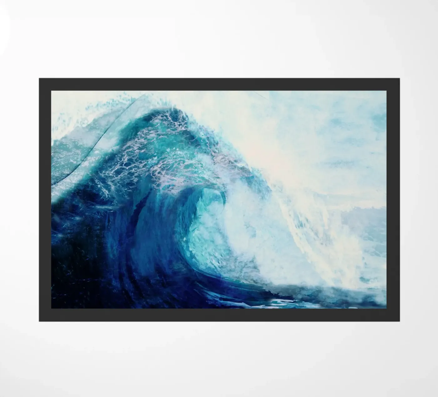 Waves II doormat by Nadjaa