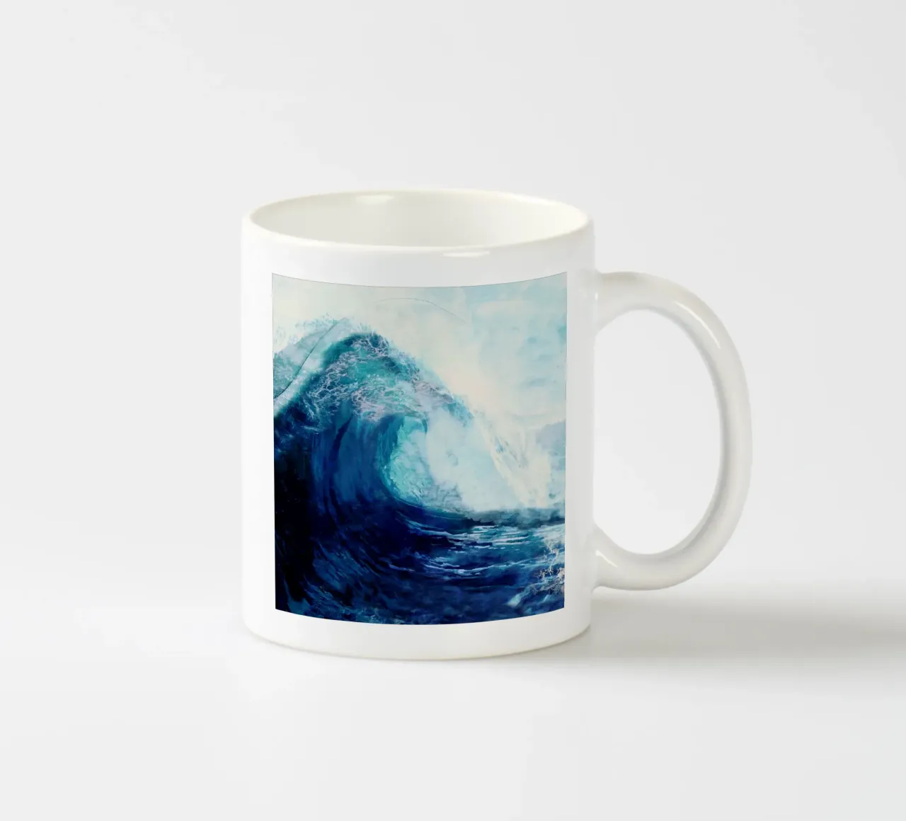 Waves II tazza in ceramica da Nadjaa