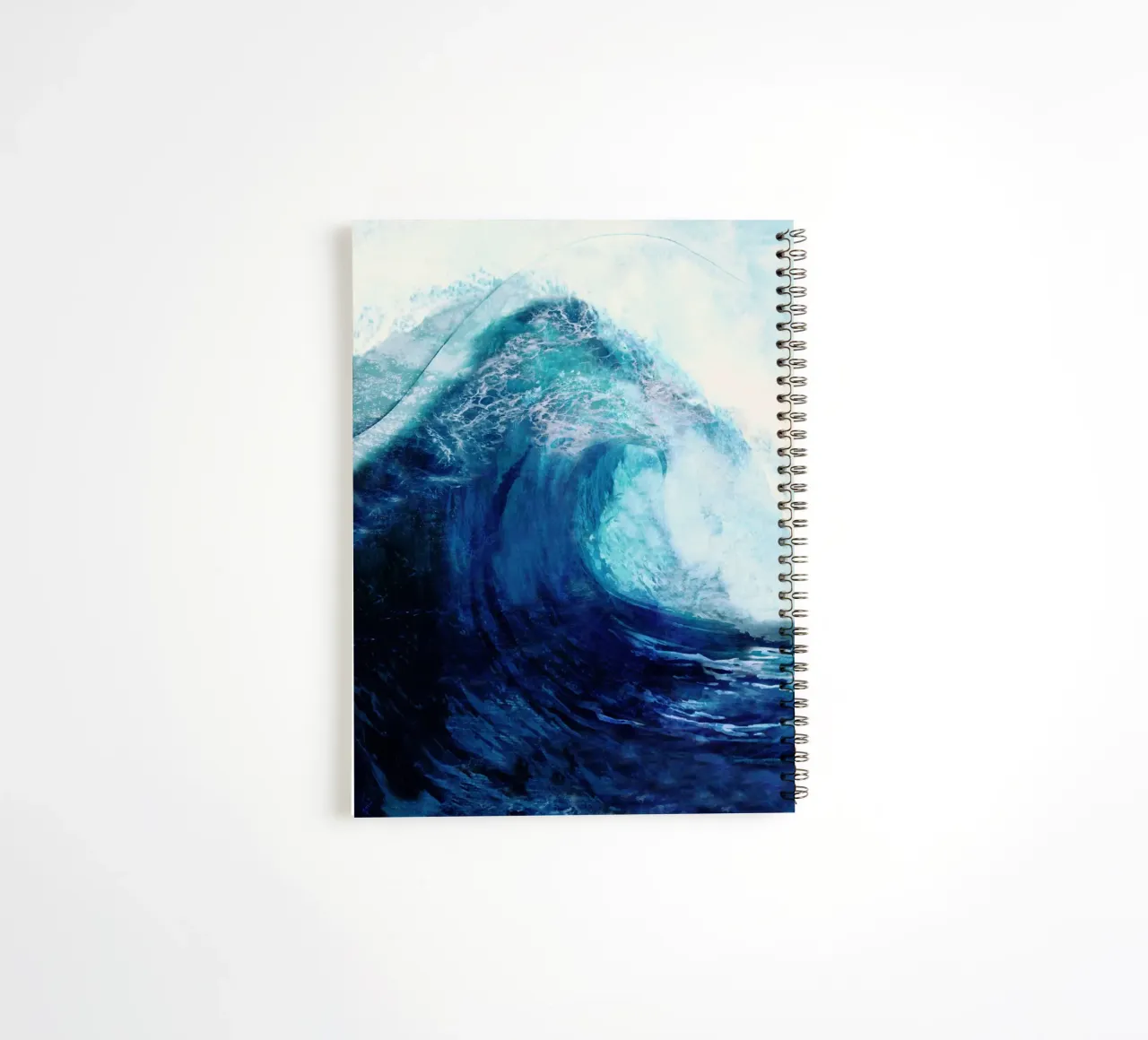 Waves II carnet à spirale de Nadjaa
