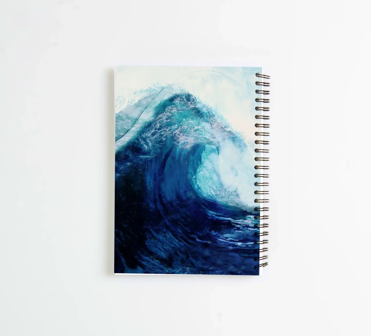 Waves II carnet à spirale de Nadjaa